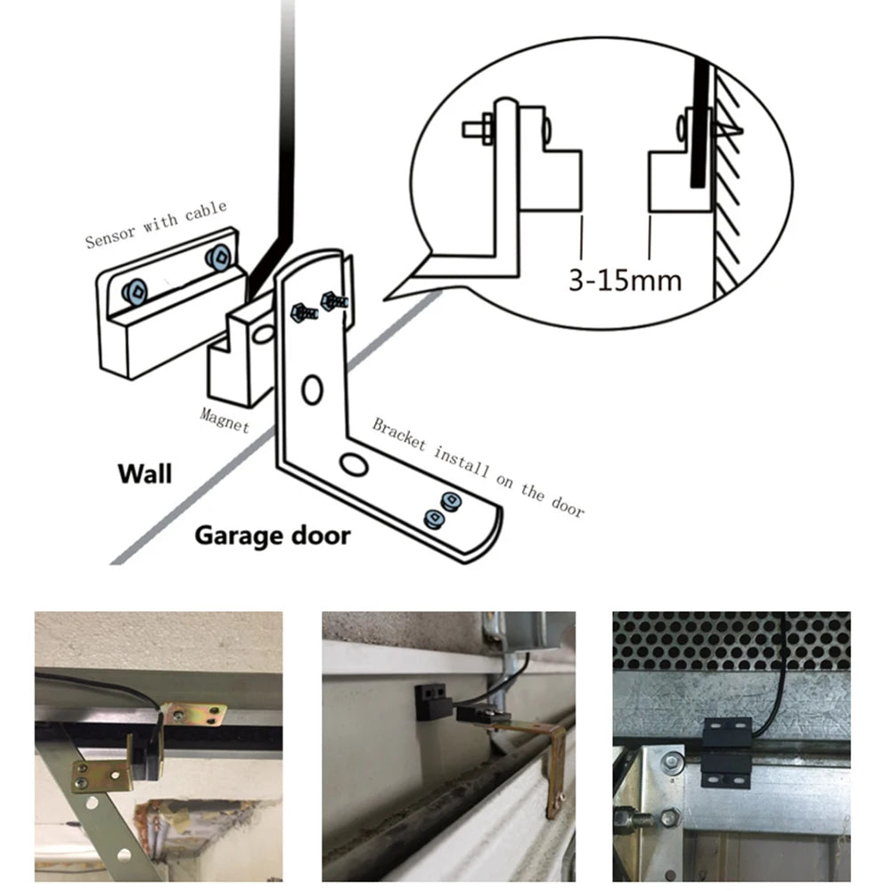 WiFi Smart Garage Door Opener – App & Voice Control