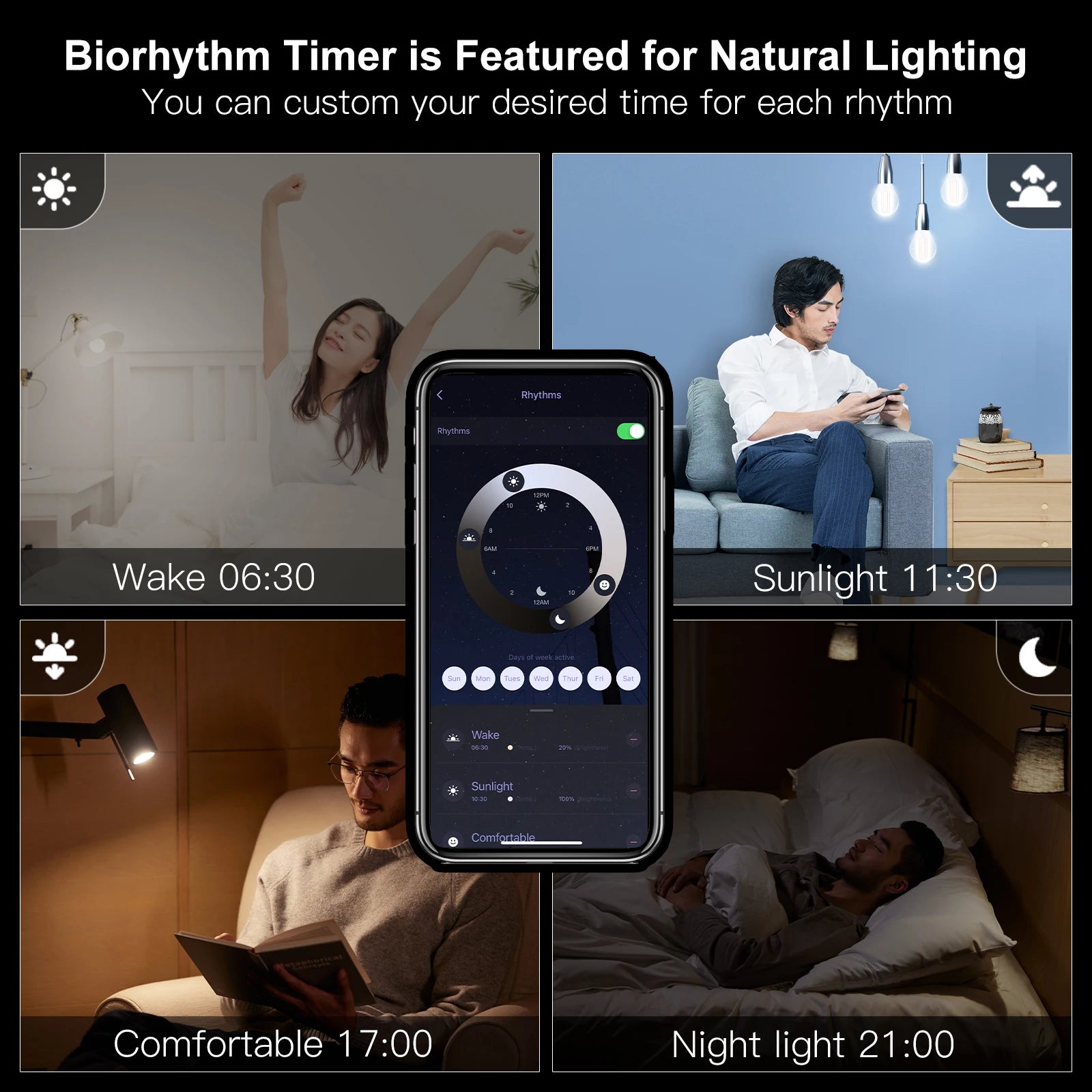 MOES E27 WiFi Smart LED Bulb – Dimmable Warm to Cool White
