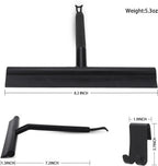 Silicone Shower Squeegee – Glass & Mirror Cleaner with Holder