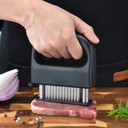 48-Blade Meat Tenderizer – Stainless Steel Steak & BBQ Tool