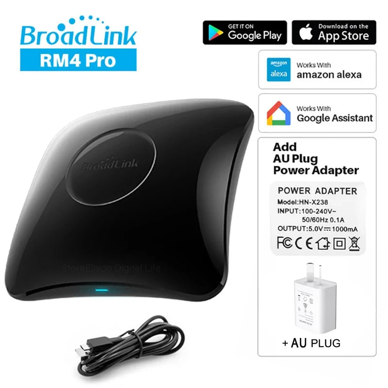 BroadLink RM4 Pro Universal Smart Remote – WiFi IR & RF Control