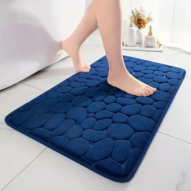 3D Non-Slip Bathroom Mat – Super Absorbent & Quick Dry