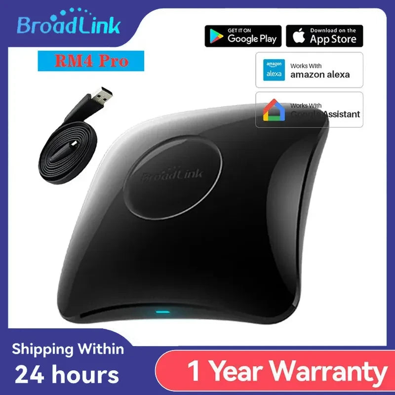 BroadLink RM4 Pro Universal Smart Remote – WiFi IR & RF Control