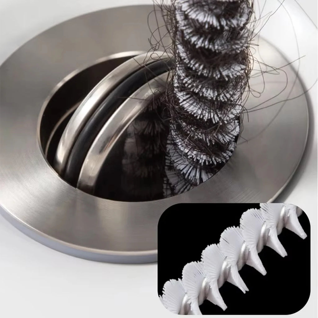 Flexible Drain Cleaning Brush – Sink & Shower Hair Remover