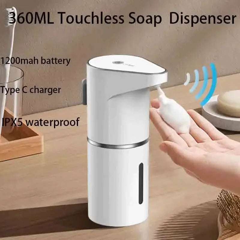 Automatic Foaming Soap Dispenser – Touchless USB Rechargeable