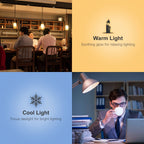 MOES E27 WiFi Smart LED Bulb – Dimmable Warm to Cool White
