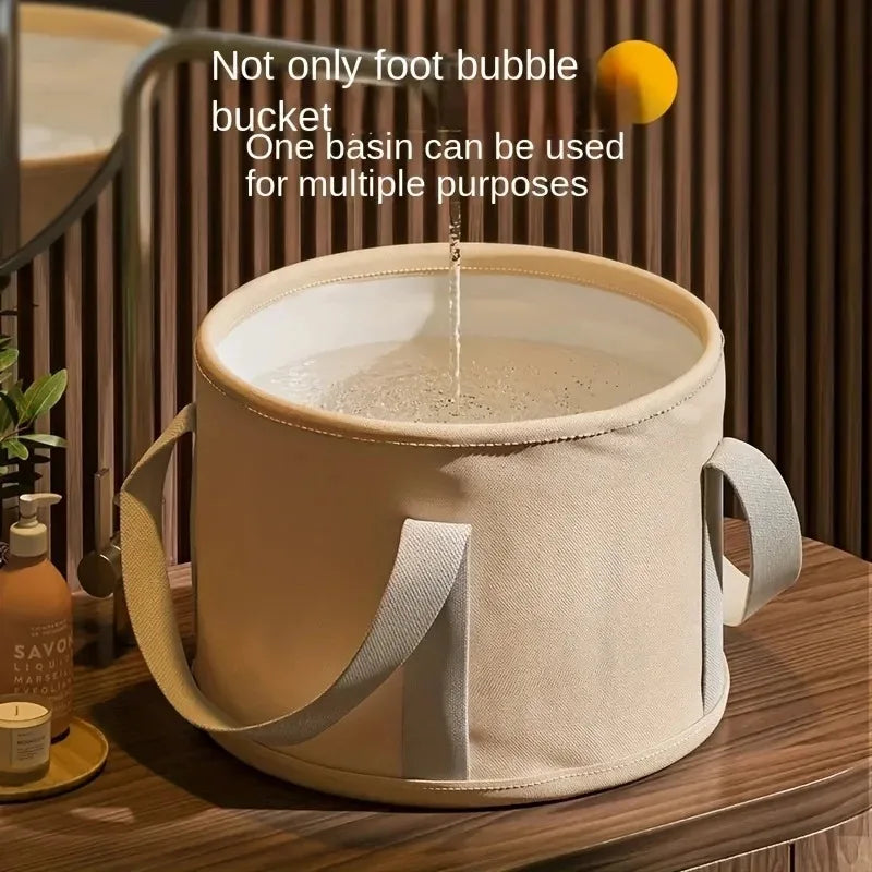 Foldable Foot Soak Tub – Portable Deep Foot Bath Basin
