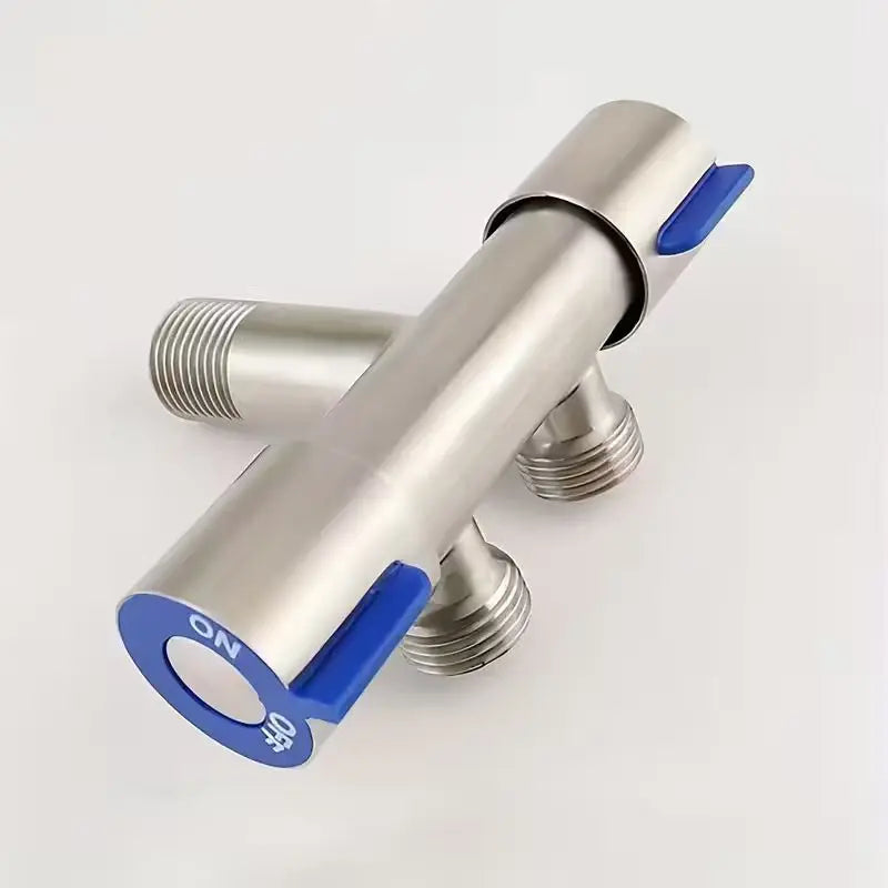 2-in-1 Bidet Sprayer & Bathroom Faucet – Dual Outlet Toilet Spray Gun