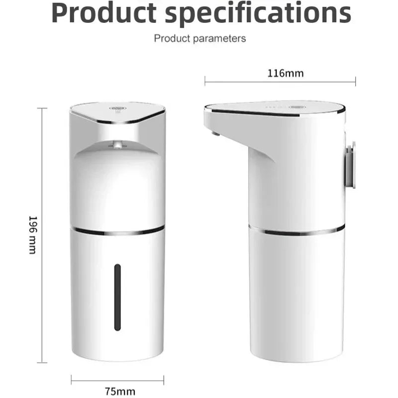 Automatic Foaming Soap Dispenser – Touchless USB Rechargeable