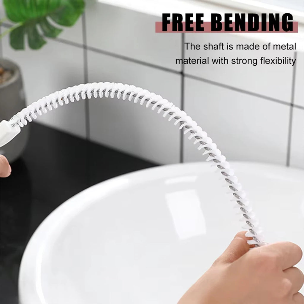 Flexible Drain Cleaning Brush – Sink & Shower Hair Remover