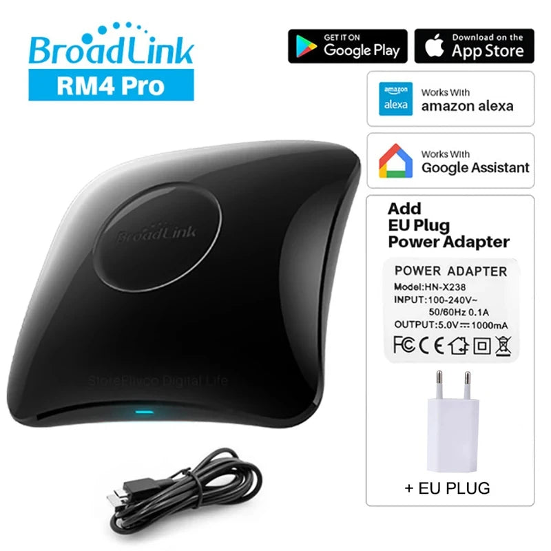 BroadLink RM4 Pro Universal Smart Remote – WiFi IR & RF Control