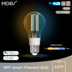 MOES E27 WiFi Smart LED Bulb – Dimmable Warm to Cool White