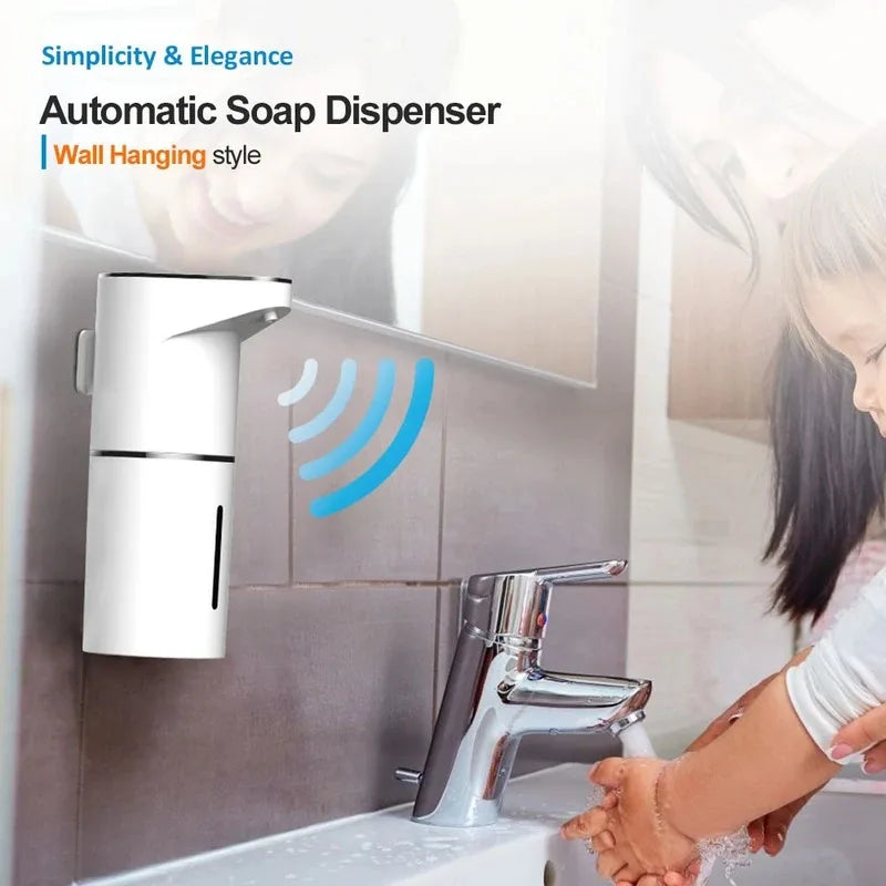 Automatic Foaming Soap Dispenser – Touchless USB Rechargeable
